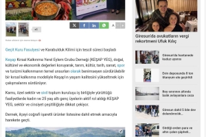 Keşap YEG'den Coğrafi İşaret Çalışmaları! 