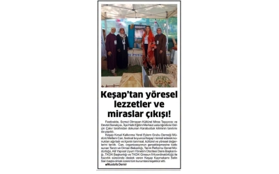 KEŞAP YEG'DEN Yöresel Lezzetler ve Miraslar Çıkışı! 