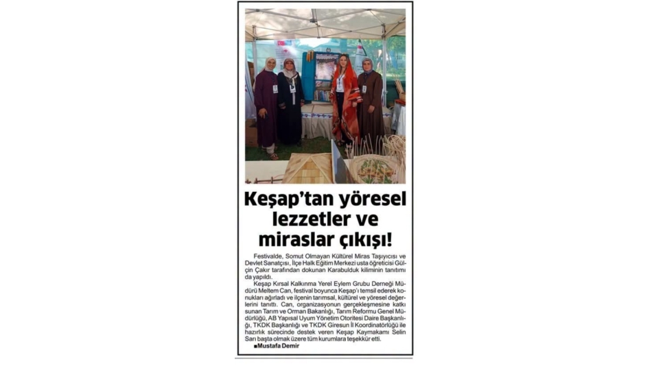 KEŞAP YEG'DEN Yöresel Lezzetler ve Miraslar Çıkışı! 
